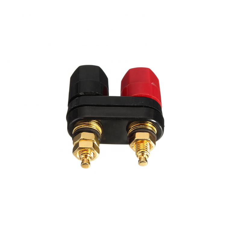 Audio Speaker Amplifier Terminal Binding Post 4mm Banana Plug Jack