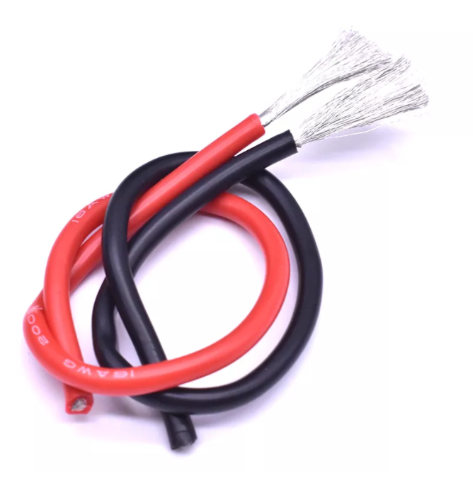 16awg High Temperature Heat Resistant Solid Copper Rubber Cable Silicone Wire