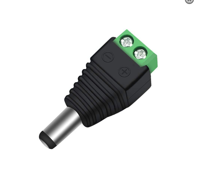 2.1mm x 5.5mm Male DC Connector