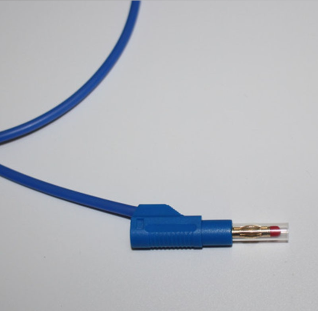 Test Leads with 32A 600V Retractable Stackable 4mm Banana Plug Soldering Type