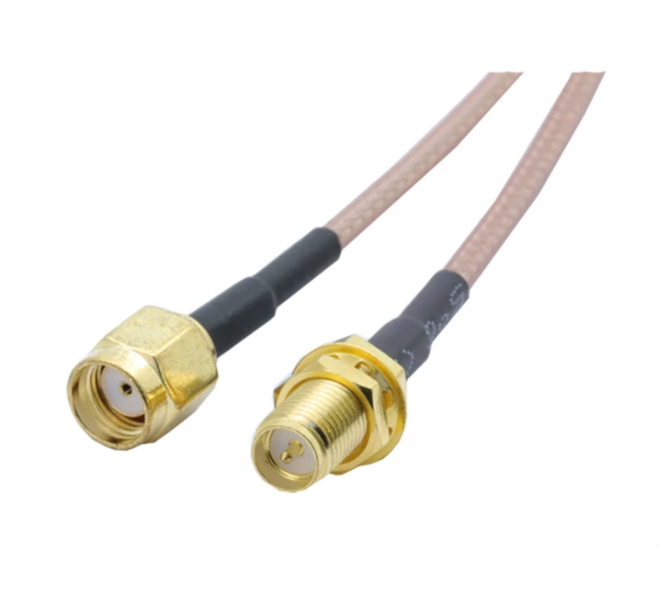 RP-SMA Male to RP-SMA Female Jack Coaxial Cable with RG316 Wire