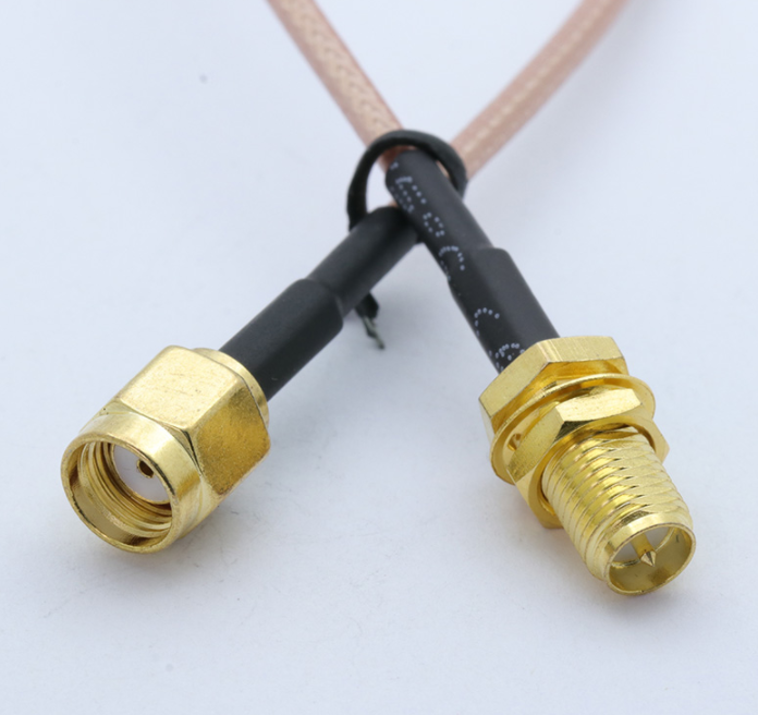 RP-SMA Male to RP-SMA Female Jack Coaxial Cable with RG316 Wire