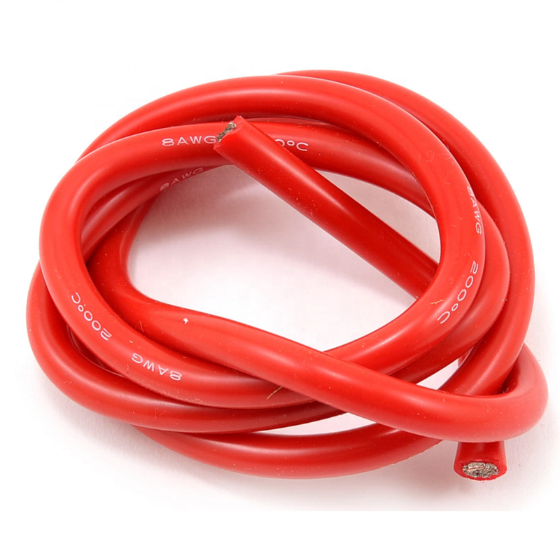 8AWG Silicone Wire Red