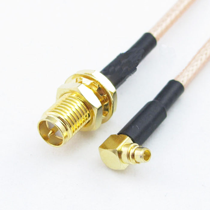 SMA Female to MMCX Male RF Pigtail Coaxial Cable RG316