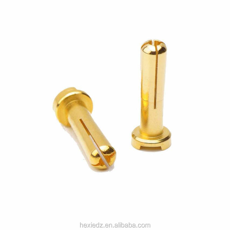 RC car connector 4.0 mm Gold Plated Bullet Connectors